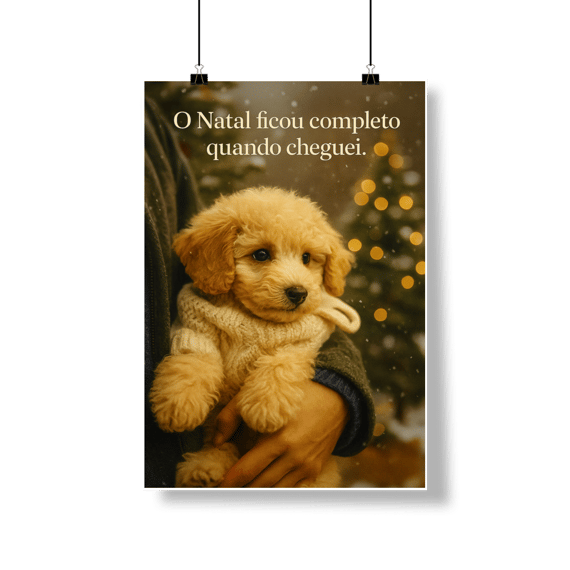 Poster natal pet
