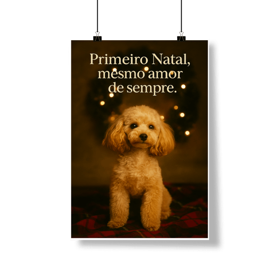 Poster natal pet