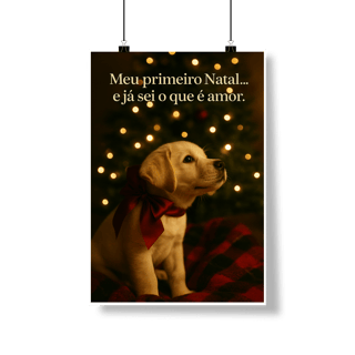 Nome do produto Poster Natal Pet