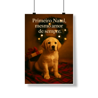 Nome do produto Poster Natal Pet