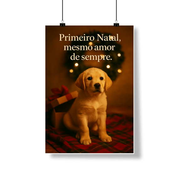 Poster Natal Pet