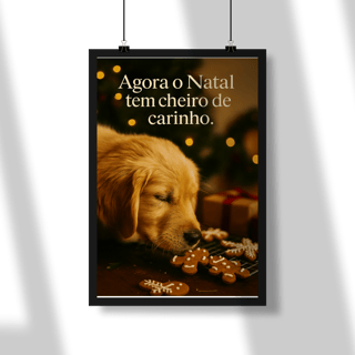 Nome do produto Poster Natal Pet