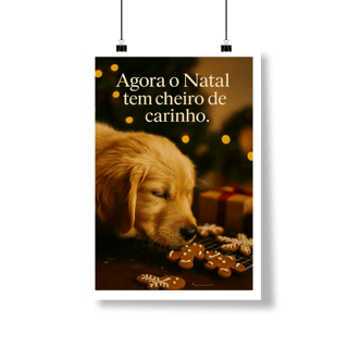 Nome do produto Poster Natal Pet