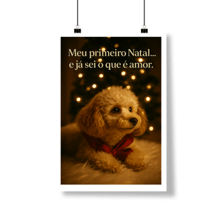 Nome do produto Poster Natal Pet