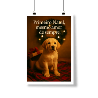 Nome do produto Poster Natal Pet