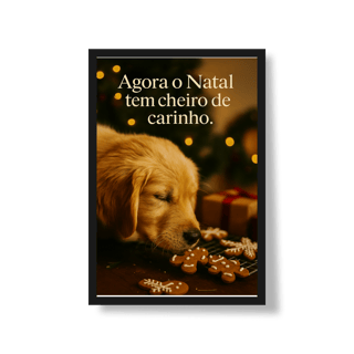 Nome do produto Poster Natal Pet