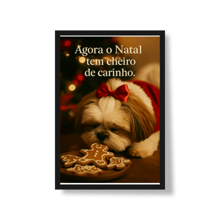 Nome do produto Poster Natal Pet