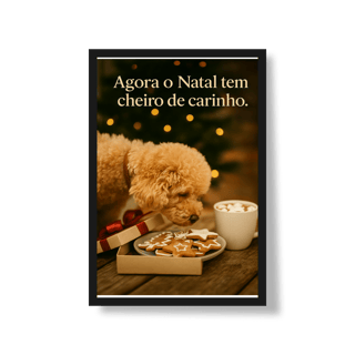 Nome do produto Poster natal Pet