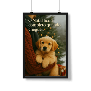 Nome do produto Poster Natal Pet