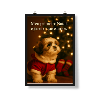 Nome do produto Poster Natal Pet