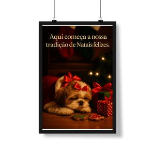 Nome do produto Poster Natal Pet
