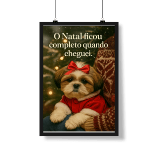 Nome do produto Poster Natal Pet