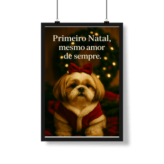 Nome do produto Poster Natal Pet