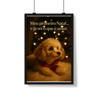 Nome do produto Poster Natal Pet