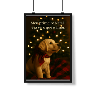 Nome do produto Poster Natal Pet