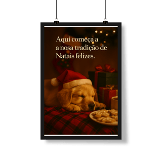 Nome do produto Poster Natal Pet