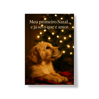Nome do produto Poster Natal Pet