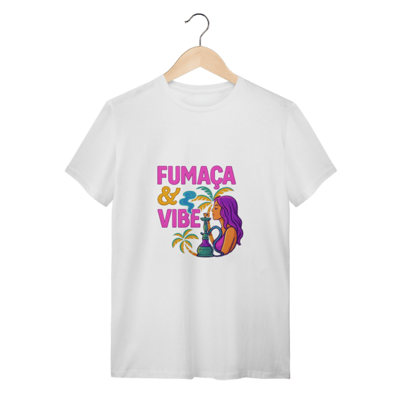Camiseta Fumaça & Vibe