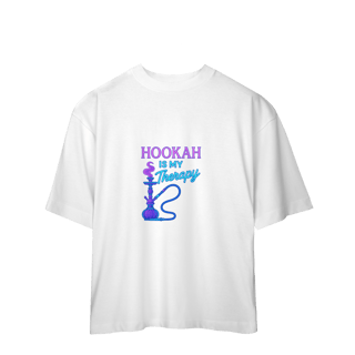 Nome do produtoCamiseta Oversized Hookah is my Therapy
