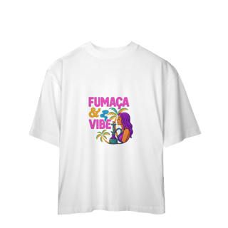 Nome do produtoCamiseta Oversized Fumaça & Vibe