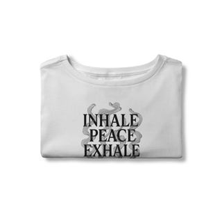 Nome do produtoCropped Inhale Peace, Exhale Chaos