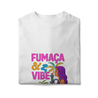 Nome do produtoCamiseta Oversized Fumaça & Vibe