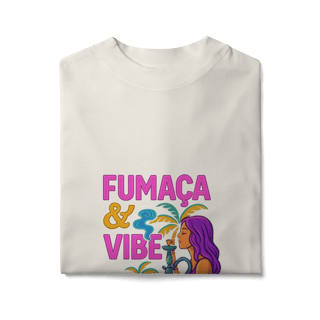 Nome do produtoCamiseta Oversized Fumaça & Vibe
