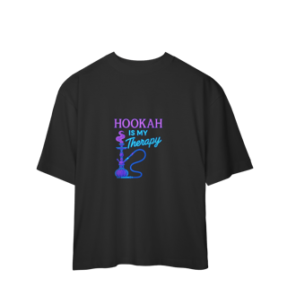 Nome do produtoCamiseta Oversized Hookah is my Therapy