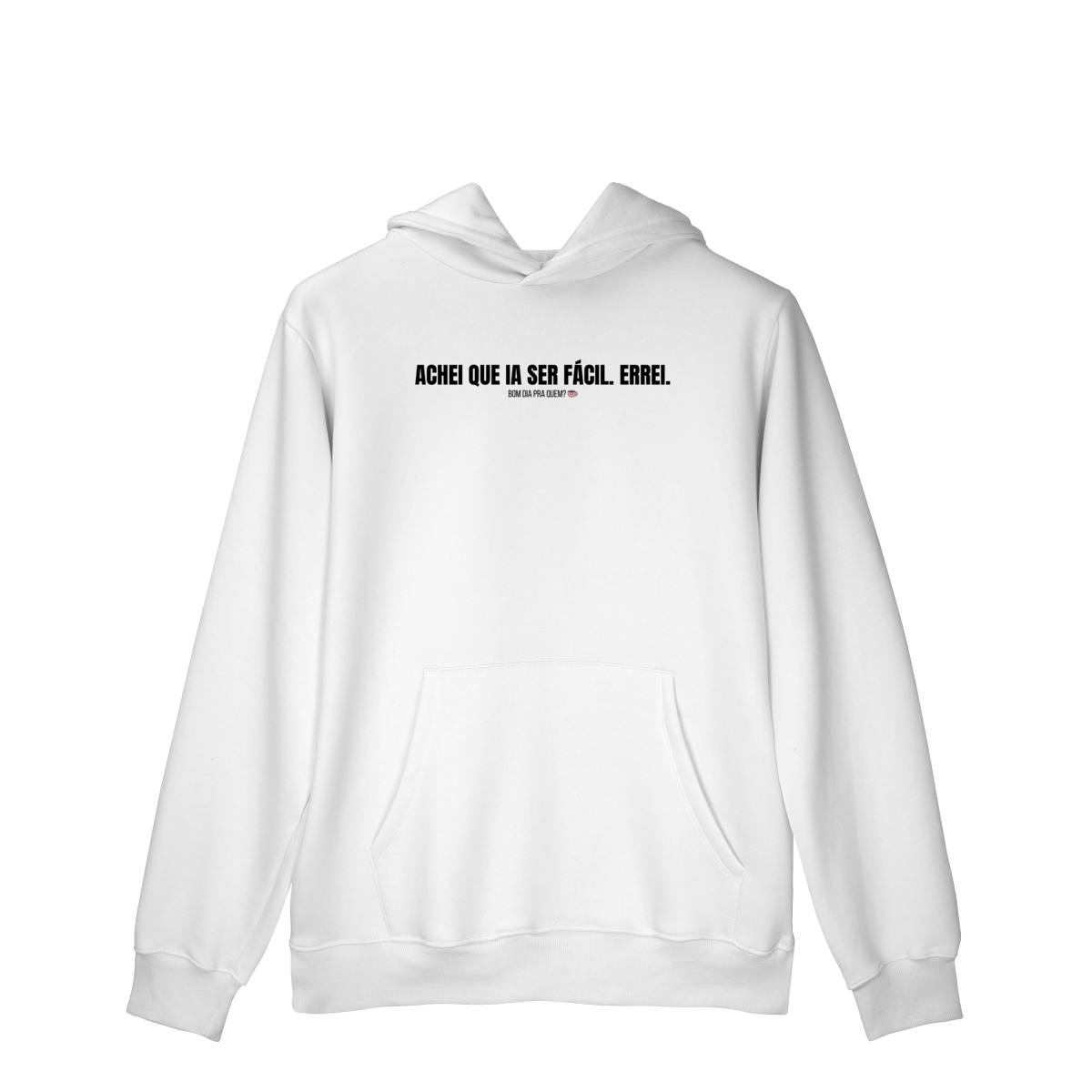 Nome do produto: Moletom Prime Canguru | Achei que ia ser fácil