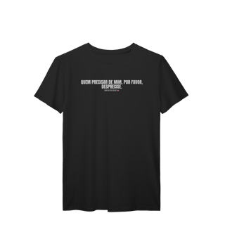 Nome do produto T-Shirt Prime | Por favor desprecise