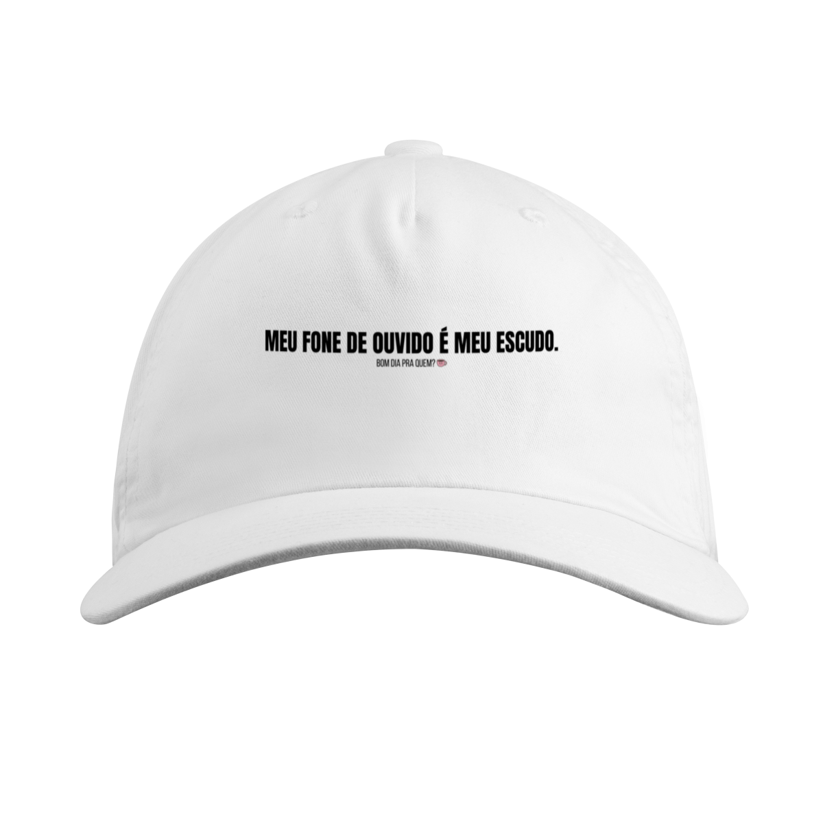 Nome do produto: Boné Prime Comfort | Meu fone de ouvido é meu escudo