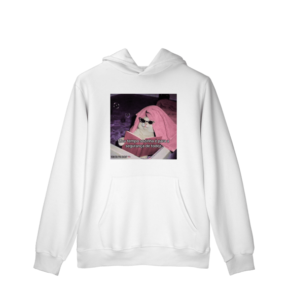 Moletom Prime Canguru | Meu tempo sozinha