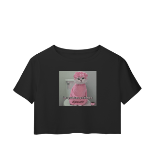 Nome do produto Cropped | As quartas pedimos socorro