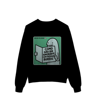 Nome do produto Moletom Prime Fechado | Como não ser ignorante