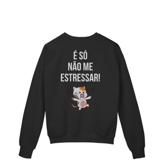 Nome do produto Moletom Prime Fechado | Eu sou tranquilona