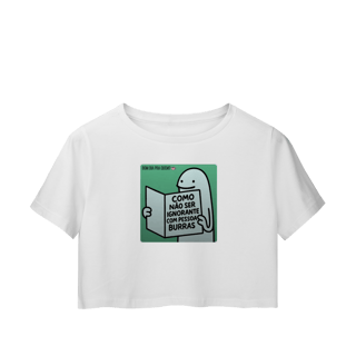 Nome do produto Cropped | Como não ser ignorante