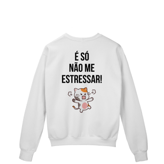Nome do produto Moletom Prime Fechado | Eu sou tranquilona