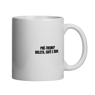Nome do produto caneca || pré-treino? boleto, café e ódio