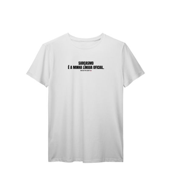 t-shirt || minha língua oficial
