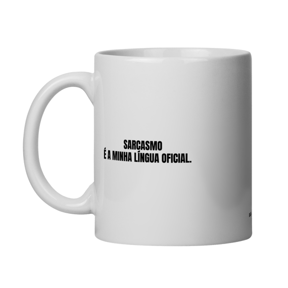caneca || minha língua oficial