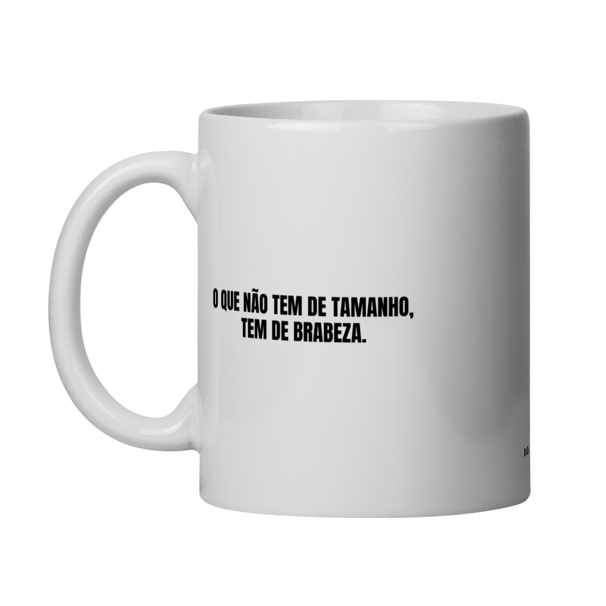 Nome do produto: caneca || o que não tem de tamanho