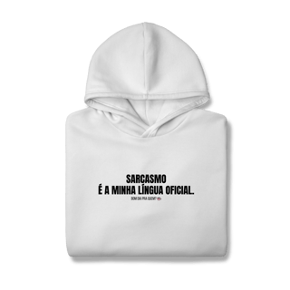 Nome do produto moletom canguru || minha língua oficial