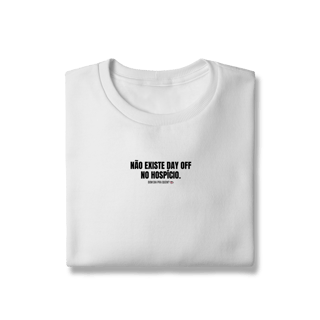 Nome do produto moletom fechado || não existe day off no hospício