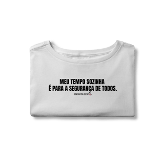 Nome do produto cropped || meu tempo sozinha