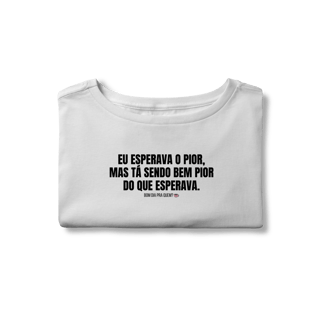 Nome do produto cropped || eu esperava o pior