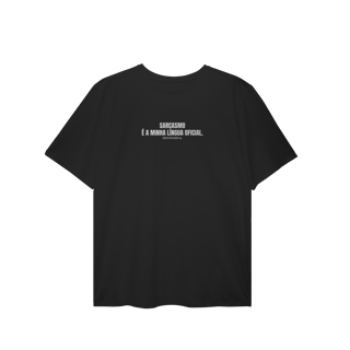 Nome do produto t-shirt plus size || minha língua oficial