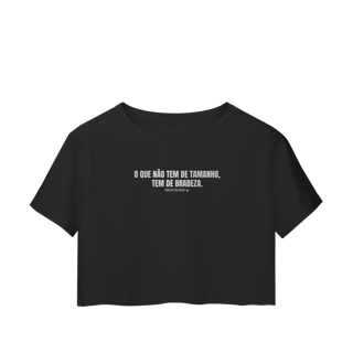 Nome do produto cropped || o que não tem de tamanho