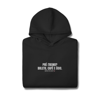 Nome do produto Moletom Prime Canguru | Pré-treino? Boleto, café e ódio