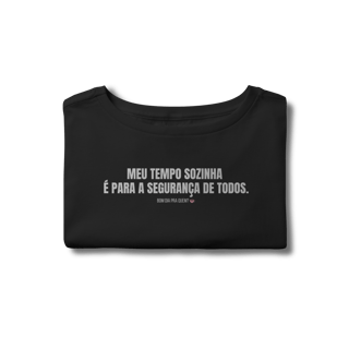 Nome do produto cropped || meu tempo sozinha