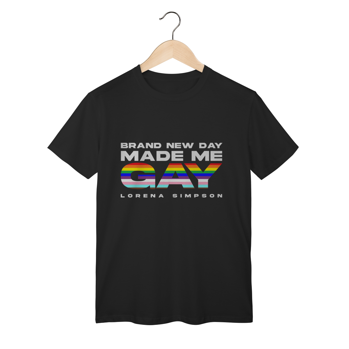 Nome do produto: Camiseta Brand New Day Made Me Gay